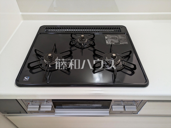 3号棟　キッチンコンロ・グリル　【福岡市南区曰佐３丁目】