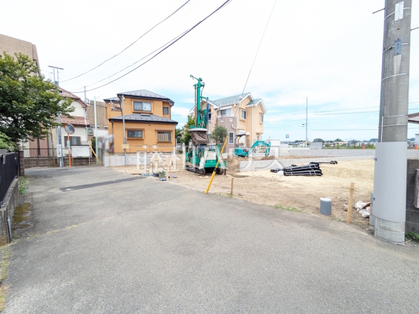 接道状況および現場風景　【八王子市元本郷町３丁目】