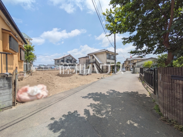 接道状況および現場風景　【八王子市元本郷町３丁目】