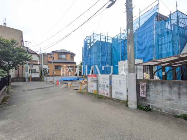 接道状況および現場風景　【八王子市元本郷町３丁目】