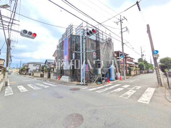 接道状況および現場風景　【東村山市恩多町４丁目】