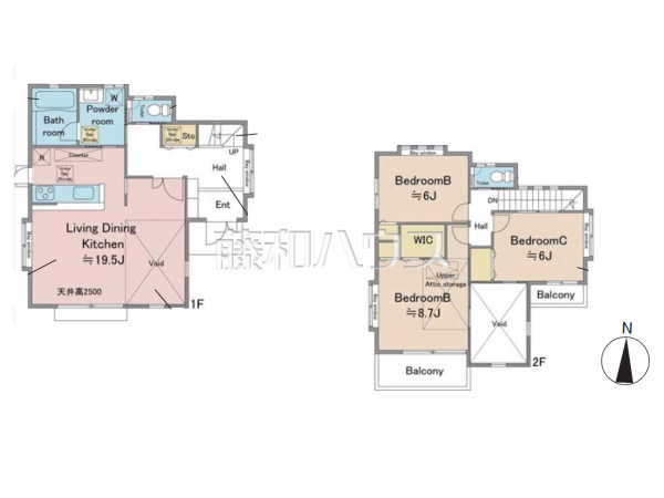 間取図　【八王子市大谷町】
