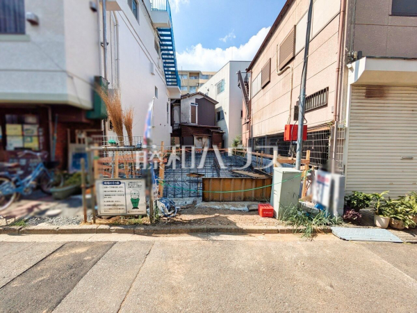 外観　【清瀬市松山１丁目】 ここに住む方を想像して、着々と建築しております！ 