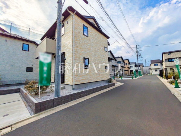 接道状況および現場風景　【小平市花小金井３丁目】