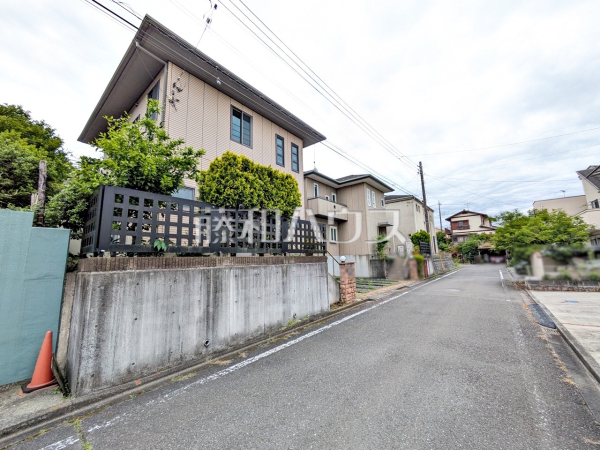 接道状況および現場風景　【八王子市片倉町】