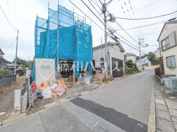 接道状況および現場風景　【日野市平山６丁目】