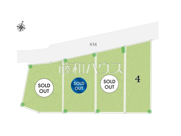 ≪全体区画図≫物件の事、諸費用の事など、小さな疑問もお気軽にご連絡・ご相談下さい。 【府中市西原町２丁目】