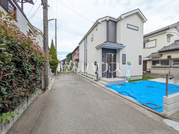 接道状況および現場風景　【小平市大沼町４丁目】