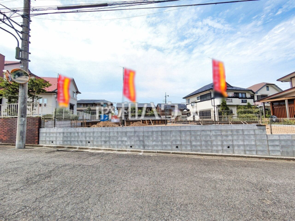 接道状況および現場風景　【八王子市めじろ台３丁目】