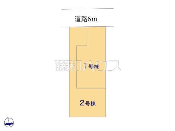 全体区画図　【春日井市中央台６丁目】