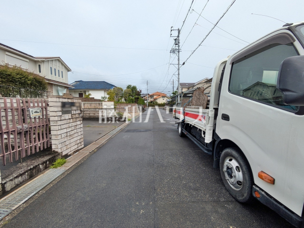 接道状況および現場風景　【春日井市中央台６丁目】
