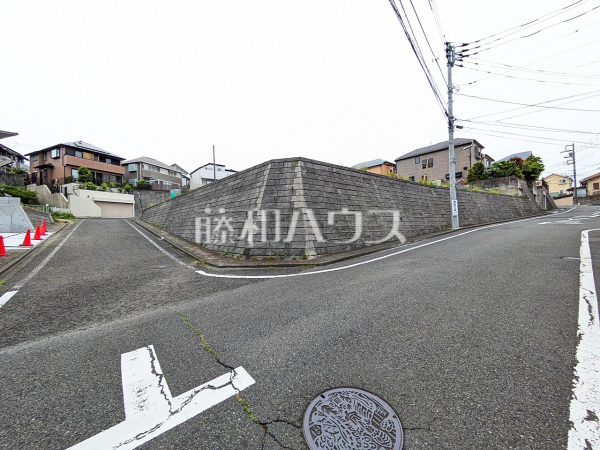 接道状況および現場風景　【八王子市片倉町】