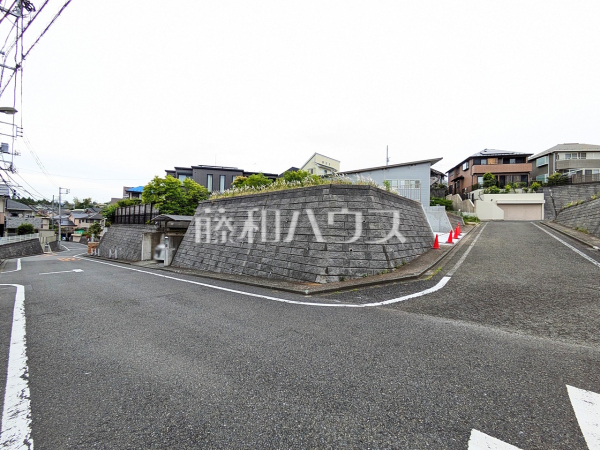 接道状況および現場風景　【八王子市片倉町】