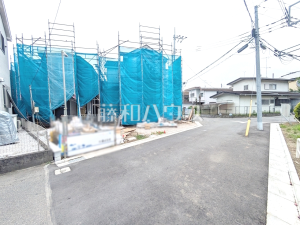 接道状況および現場風景　【八王子市川口町】
