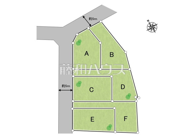 全体区画図　【八王子市川口町】