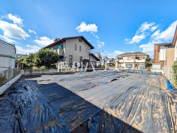 ≪現地外観≫168.8平米以上のゆとりある敷地！広めのお庭も確保できそうですね。【府中市白糸台１丁目】 