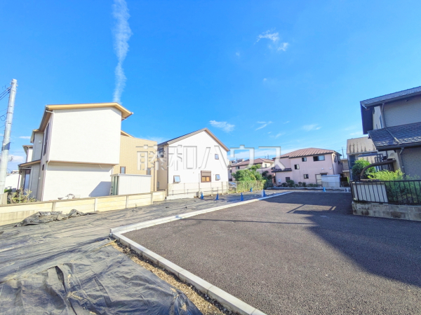 ≪現地外観≫168.8平米以上のゆとりある敷地！広めのお庭も確保できそうですね。【府中市白糸台１丁目】