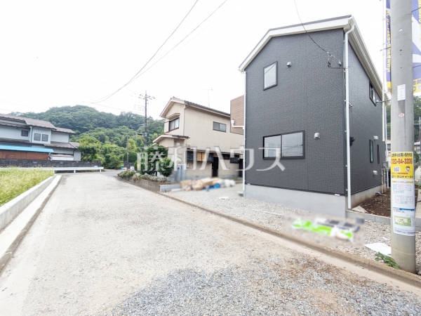 接道状況および現場風景　【八王子市弐分方町】