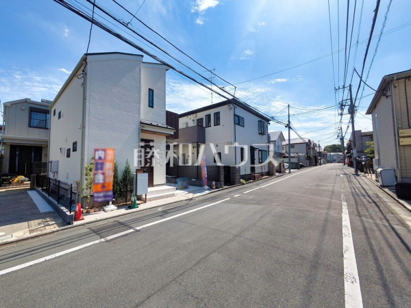 接道状況および現場風景　【西東京市東伏見２丁目】