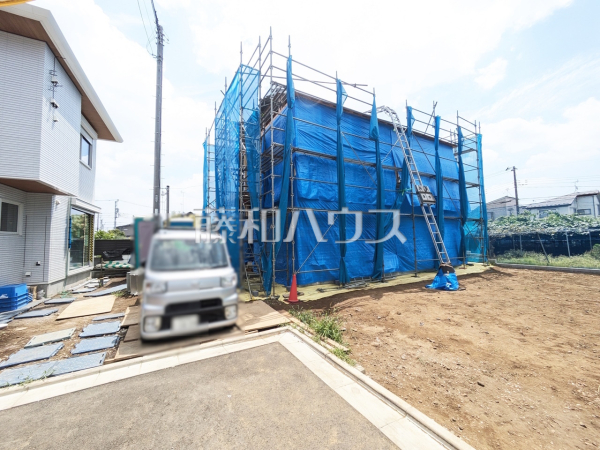  現在建築中につき、完成後には確認できなくなる構造部分などがご覧いただけます。完成後の内覧とは違った視点での現地見学が可能です。 【東村山市久米川町３丁目】