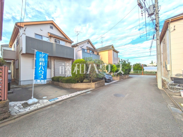 接道状況および現場風景　【西東京市南町５丁目】