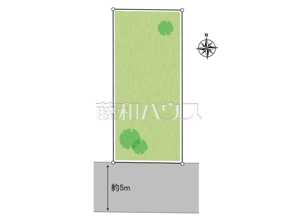 区画図　【西東京市南町５丁目】