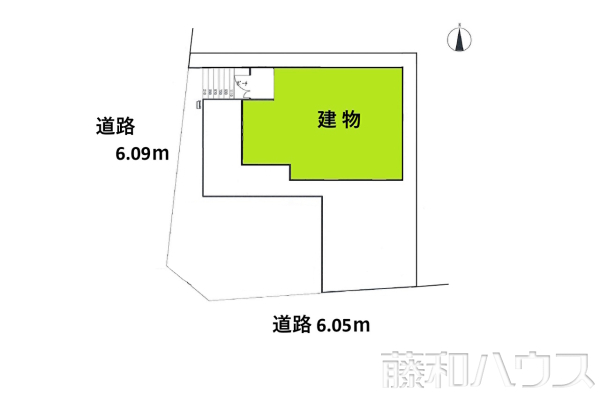 区画図　【小牧市大字本庄】