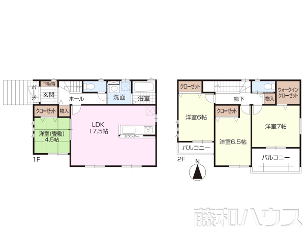 間取図　【小牧市大字本庄】