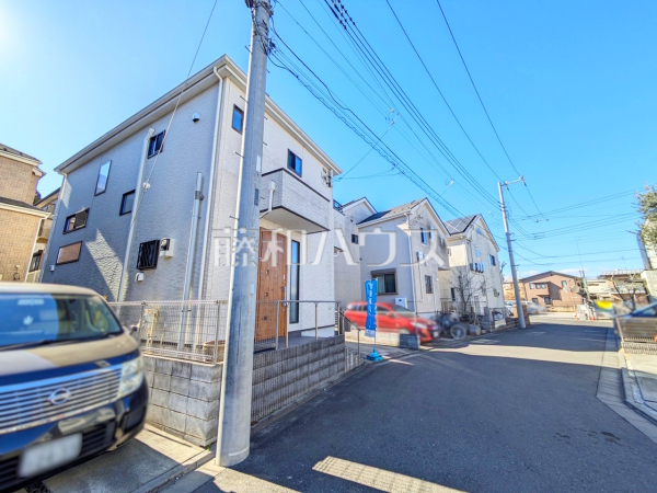 接道状況および現場風景　【西東京市向台町６丁目】