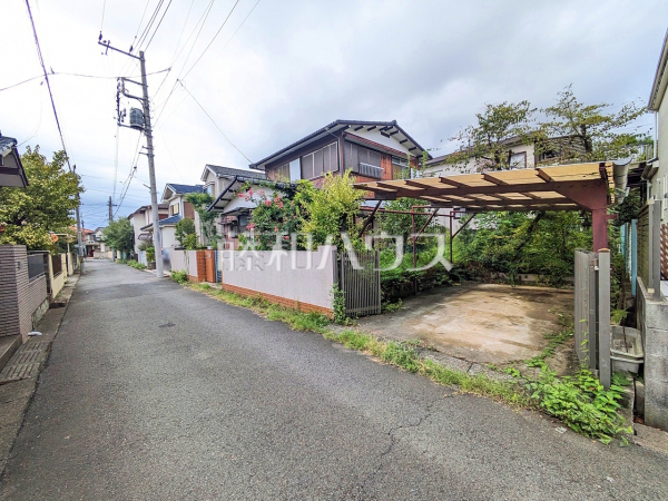 接道状況および現場風景　【東村山市諏訪町１丁目】
