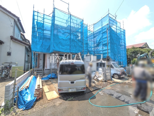 現場風景　【所沢市旭町】