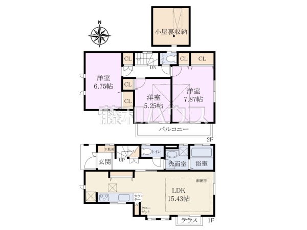 間取図　【練馬区関町南４丁目】