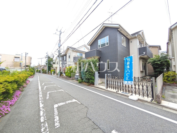 接道状況および現場風景　【練馬区関町南４丁目】
