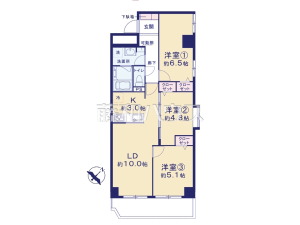 間取図　【メゾン和光台】