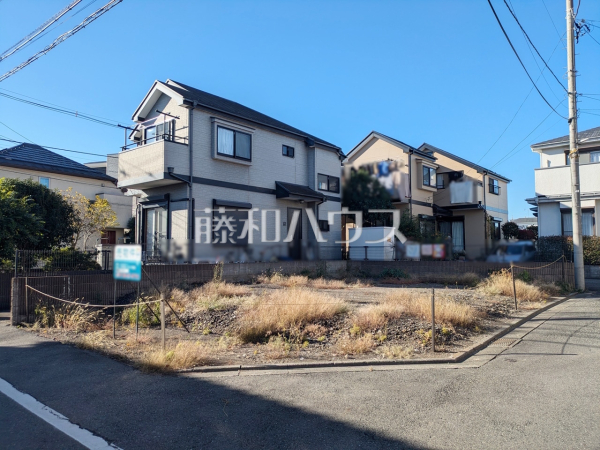 ≪現地外観≫理想をかなえる自由設計の土地！ぜひ皆様の「こんな家に住みたい！」をお聞かせ下さい。【調布市飛田給３丁目】