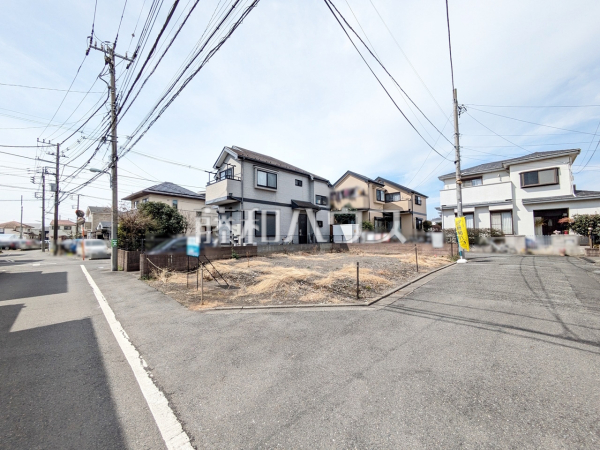 ≪接道状況≫幅員5mの道路に面した角地です◎【調布市飛田給３丁目】