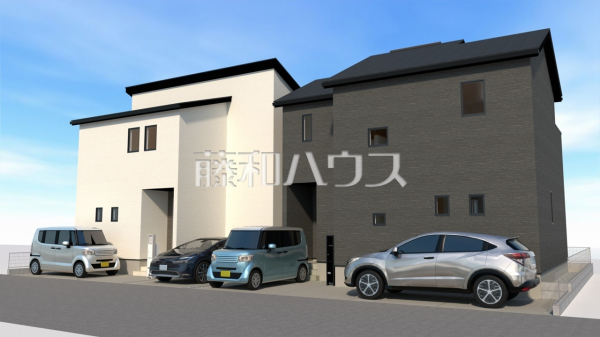 全体完成予想図【春日井市割塚町】