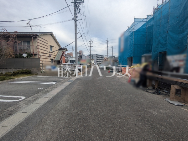 接道状況および現場風景　【春日井市割塚町】