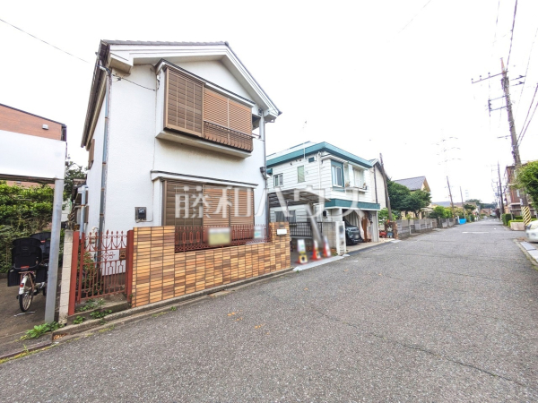 接道状況および現場風景　【東大和市向原４丁目】