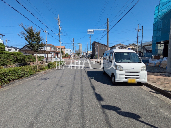 接道状況および現場風景 【名古屋市北区福徳町5丁目】 接道状況および現場風景 【名古屋市北区福徳町5丁目】