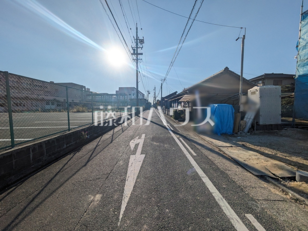 接道状況および現場風景 【名古屋市北区福徳町5丁目】 接道状況および現場風景 【名古屋市北区福徳町5丁目】
