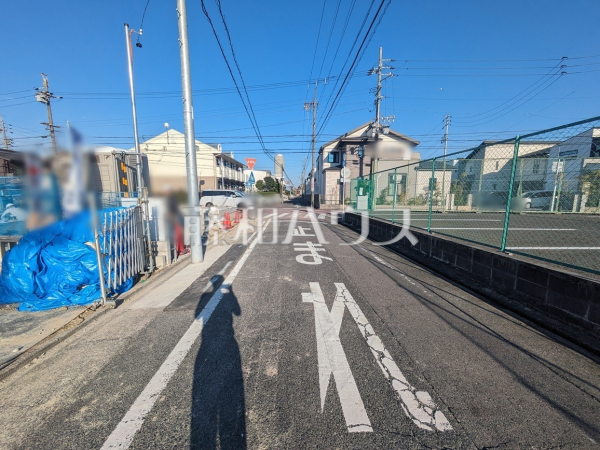 接道状況および現場風景 【名古屋市北区福徳町5丁目】 接道状況および現場風景 【名古屋市北区福徳町5丁目】