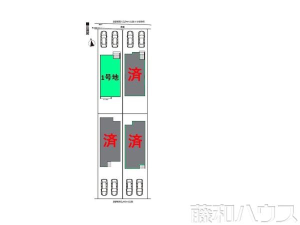 全体区画図 【名古屋市北区福徳町5丁目】 全体区画図 【名古屋市北区福徳町5丁目】