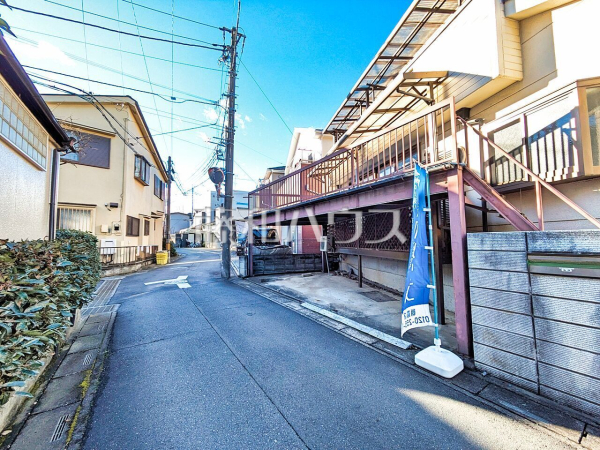 接道状況および現場風景　【富士見市羽沢１丁目】