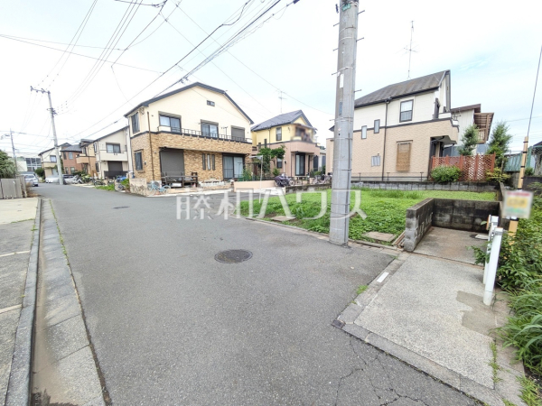 接道状況および現場風景　【小平市小川町１丁目】