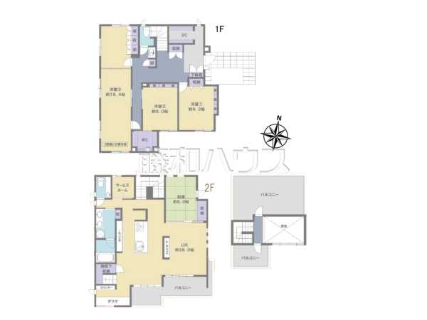 間取図　【杉並区今川４丁目】