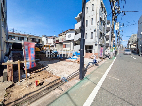 接道状況および現場風景　【練馬区北町２丁目】