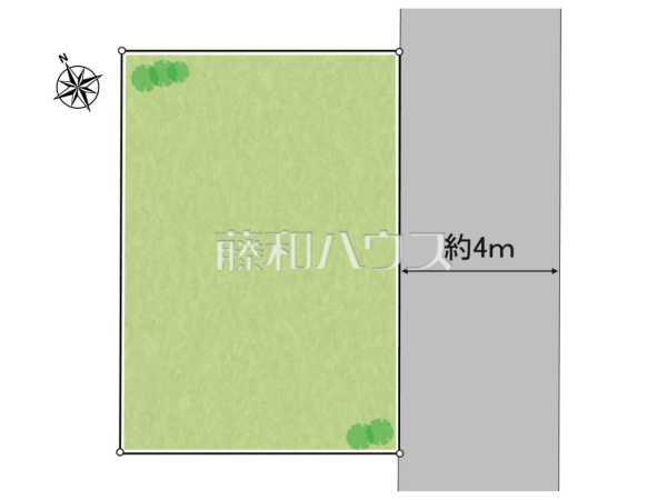 全体区画図　【練馬区貫井４丁目】