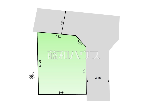 東村山市秋津町1丁目　全1区画　宅地分譲物件画像