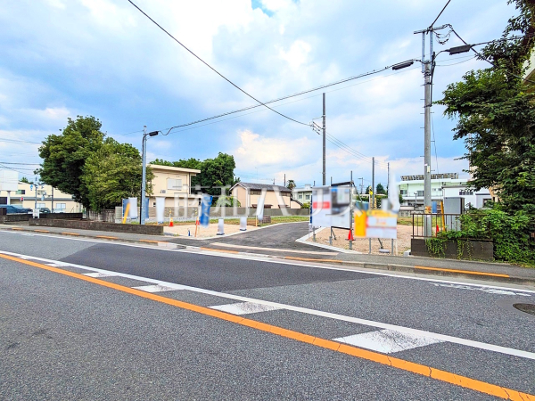 接道状況および現場風景　【昭島市宮沢町２丁目】